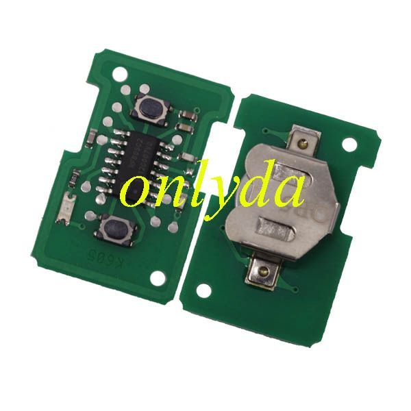 For Opel Corsa C 2B remote 434mhz OP5-434-ORG