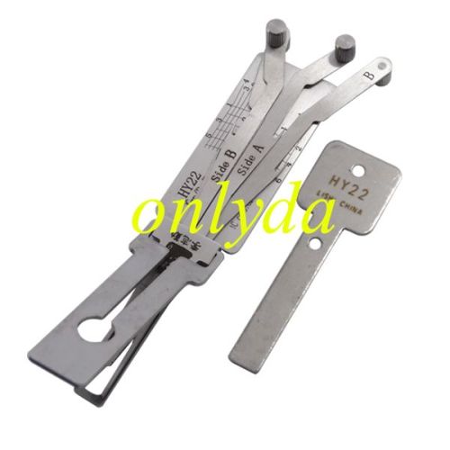 For HY22 Hyundai,Kia, K5, X34, Sonata car 3-IN-1 Lock pick, for ignition lock, door lock, and decoder, combination  genuine ! used for Hyundai,Kia, K5, X34, Sonata
