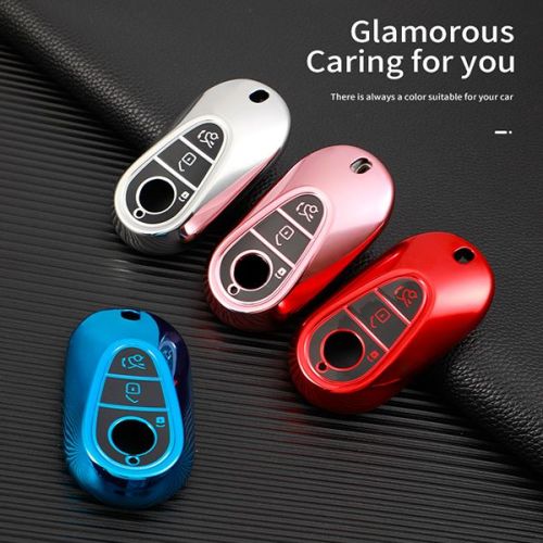 For Benz 3 button TPU protective key case,please choose the color