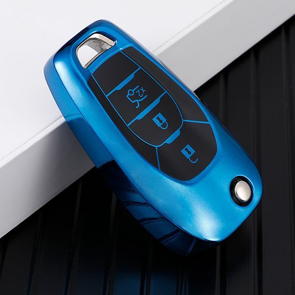 For Chevrolet 4 button  TPU protective key case, please choose  the color