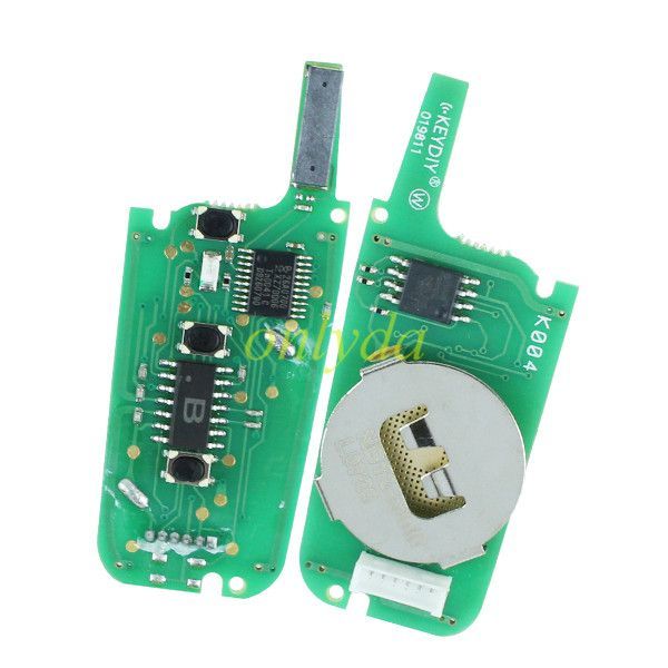 keyDIY 3 button remote key NB12 Multifunction