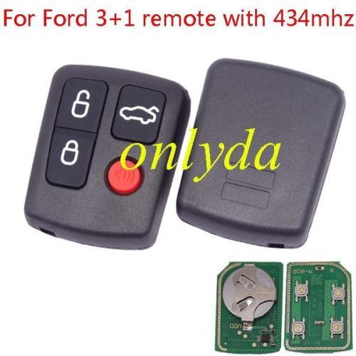 For ford 3+1 remote with 315mhz and 433mhz