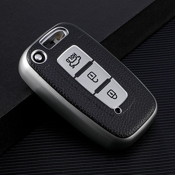 For Hyundai 3 button  TPU protective key case,please choose the color