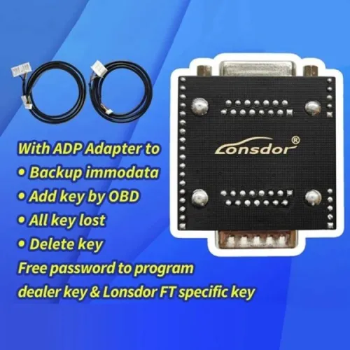 Lonsdor ADP Toyota 8A /4A adapter support 90% toyota/ lexus proximity progaram without password