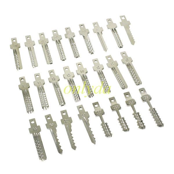 For NEW full function Lock Electronic Pick Gunversion 2 with 25 trypes head