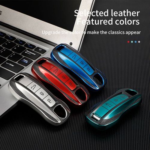 For Porsche 3 button TPU protective key case please choose the color