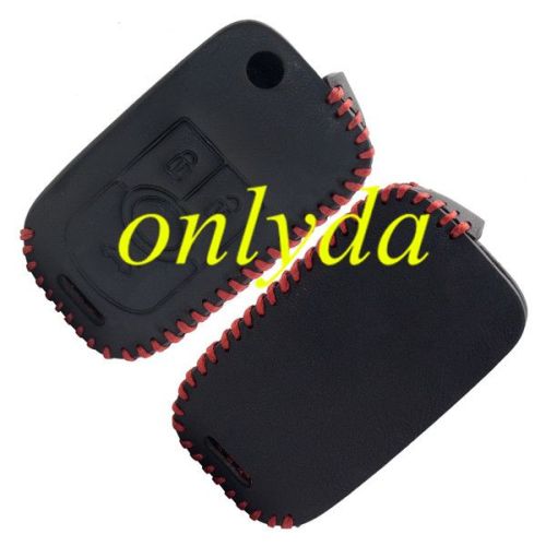 For  Bucik 3 button key leather case used Excelle,Regal