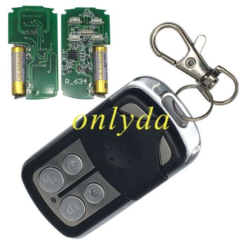 For face to face 4 button remote key