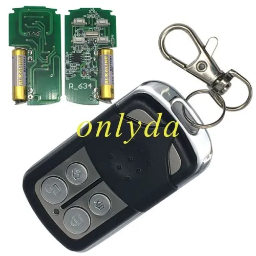 For face to face 4 button remote key