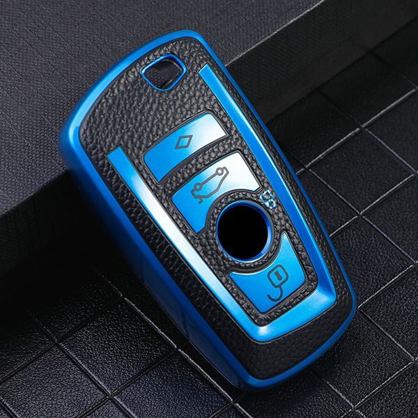 For BMW 5series、525li、520li、3series、GT320li、7series、4series、1series、X3、X4 4 button TPU protective key case , please choose the
