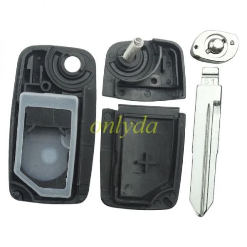 For Chery 2 button  remote key blank