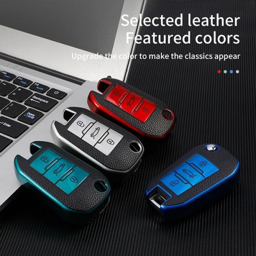 For Citroen 3 button TPU protective key case ,please choose the color