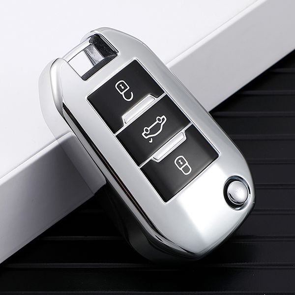 For Citroen 3 button TPU protective key case ,please choose the color