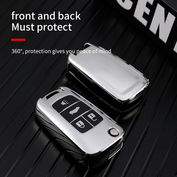 For Chevrolet 4 button  TPU protective key case, please choose  the color