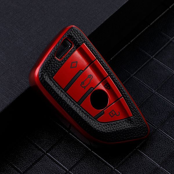 For BMW X5 X6 4 button  TPU protective key case , please choose the color