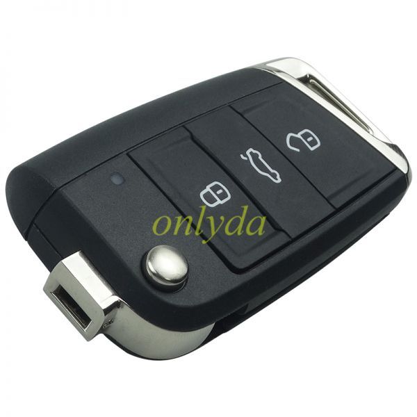 For  OEM VW 3 button KEYLESS remote key with 434mhz 5G0959753BC