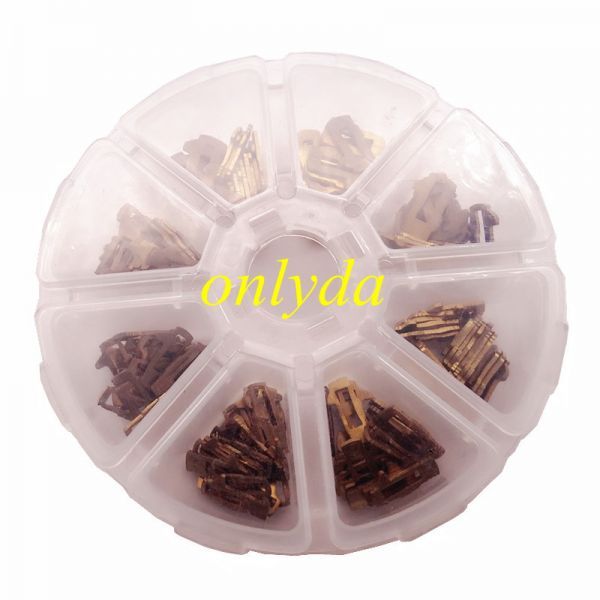 For Chrysler lock wafer. it contains model1,2,3,4,1,2,3,4,  20pcs each model