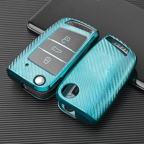 For VW 3 button TPU protective key case please choose the color