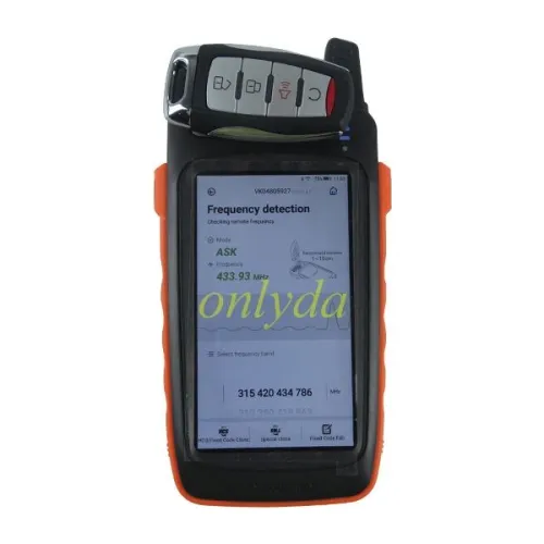 For Great Wall POE 3 button remote key with  FSK with 434MHZ, with Type 47 Plus transponder chip