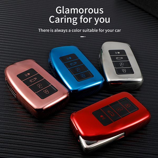 For Lexus 4 button TPU protective key case please choose the color