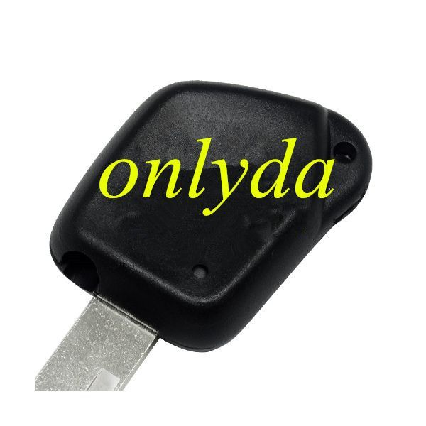 For  Peugeot 1 button remote key blank with badge