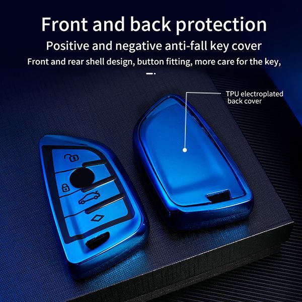 For BMW X5,X6 4button TPU protecive key case ,please choose the color