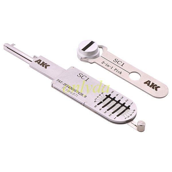SC1 AKK 2 in 1 decode and lockpick for Schlage Residential Lock