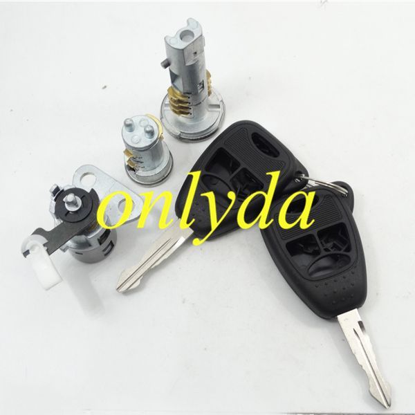 For Chrysler full set lock(ignition lock and left door lock and right door lock)