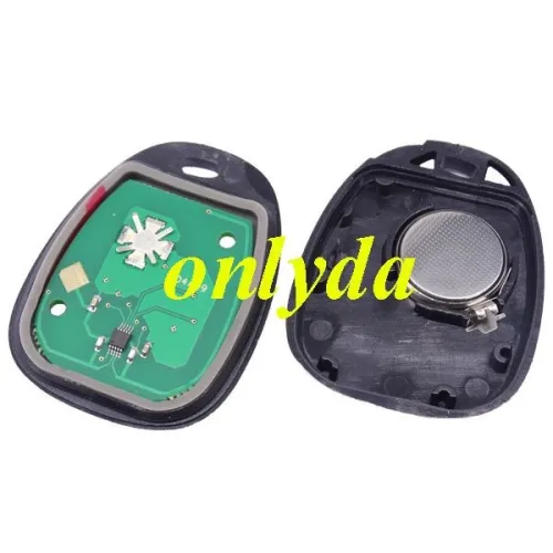 For Buick 3 button remote key with 315MHZ N BOARD FCCID - KOBLEAR1XT