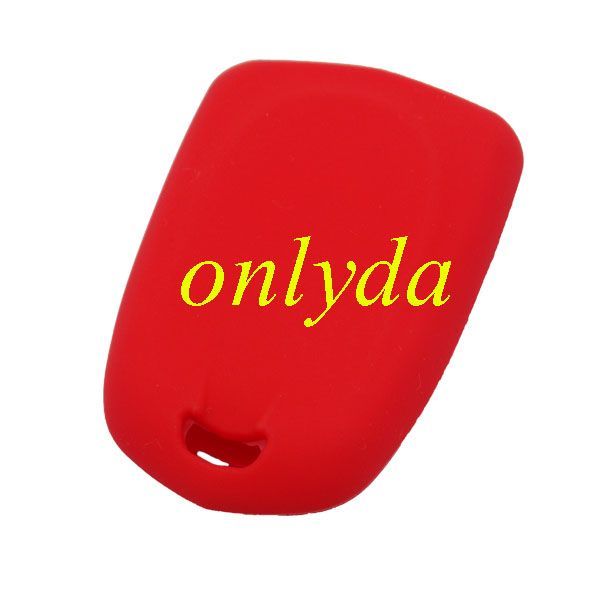 For Cadillac 6 button silicon case