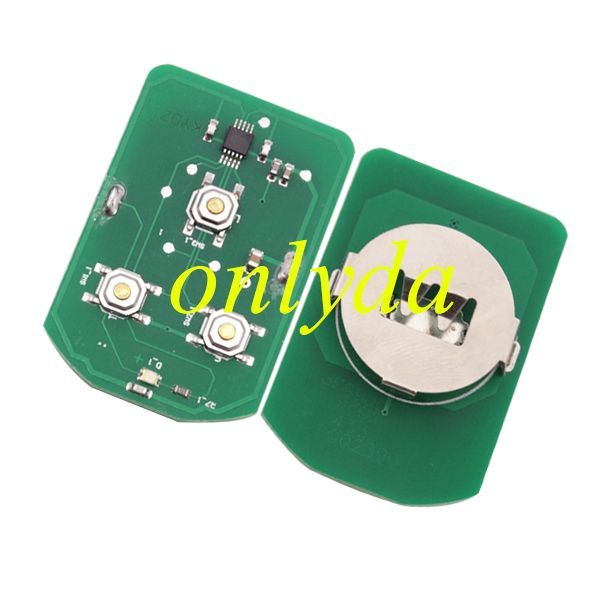 hyun Sonata 3 button  remote control with 311mhz