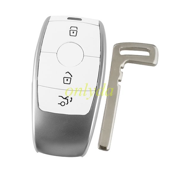 For 3 button key shell with blade with white  color