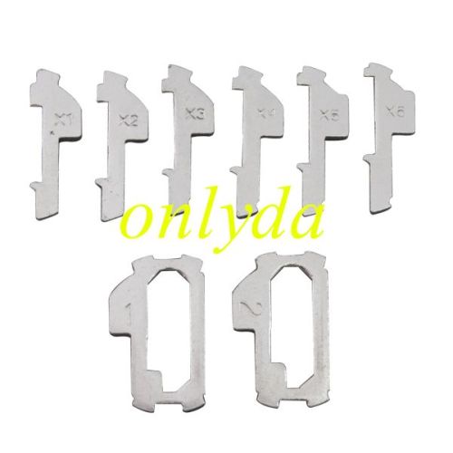 honda lock wafer it contains 1,2,3,4,5,6 .#1.#2  each part has 20pcs