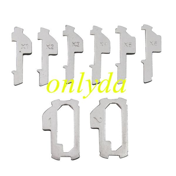 honda lock wafer it contains 1,2,3,4,5,6 .#1.#2  each part has 20pcs