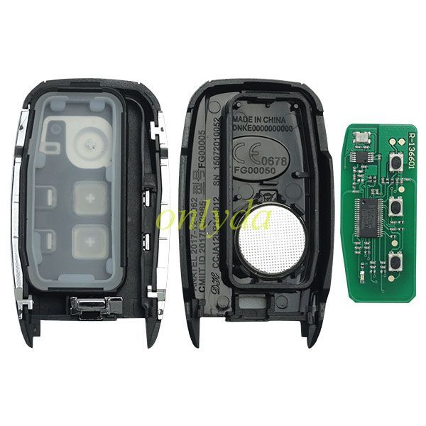 KIA Sorento 2016 Smart Key Remote 3 button remote key with 433mhz with 47 / NCF2951 hitag3 chip           95440-C5100