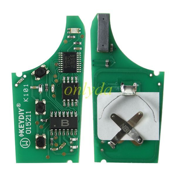 Hyundai Style 3button keyDIY remote NB04-3 Multifunction 5Models in  1 Model NB-ATT-36 NB-ATT-KLSL NB-ATT-46 NB-ETT-GM NB-XTT-47 for KDX2 and KD MAX