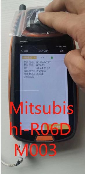 For Mitsubishi 2 button keyless smart remote key  433.92MHz FSK NCF2951X / HITAG 3 / 7938 chip &47 chip FCC ID: GHR-M004  Board No: GHR-M003 the last button is empty