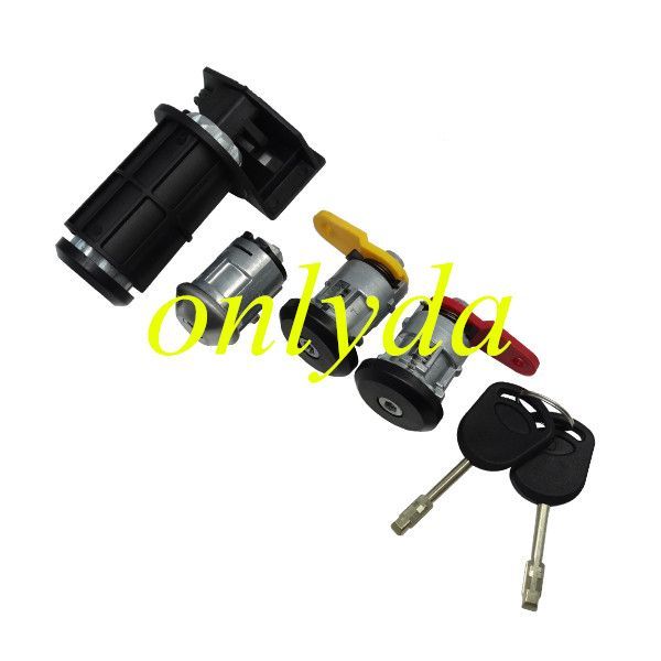 Ford  carnival full set lock with left door lock, right door lock,igntion lock and trunk lock