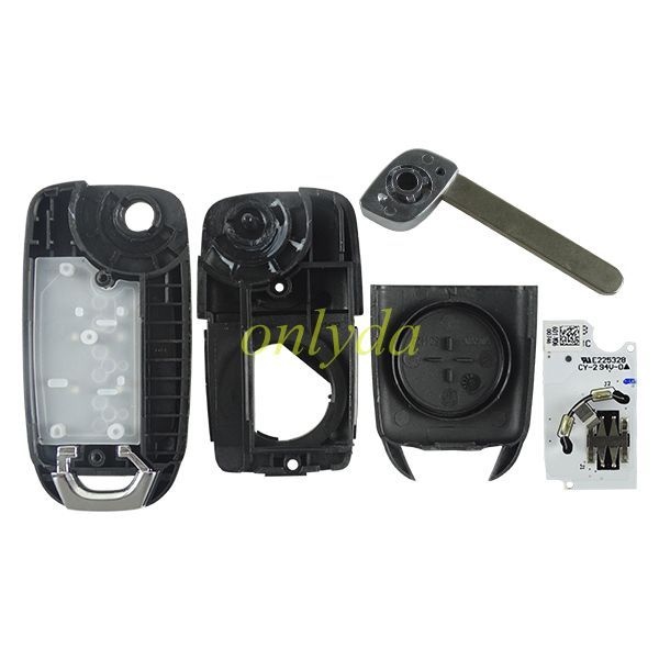 For  Changan Yizhishang 3 button  16 model folding remote key with 433mhz