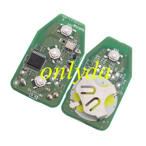 For OEM hyun 3+1B remote 315mhz, OEM PCB