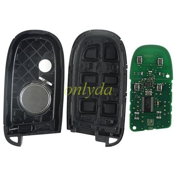 For OEM Smart Jeep remote key 434MHZ with PCF7953M chip with immobilizer box