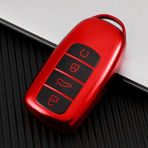 For Chery  4 button  TPU protective key case, please choose  the color