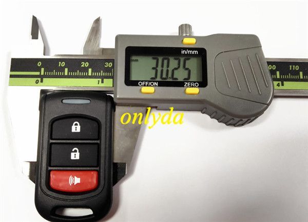 For Toyota 2+1 button key shell