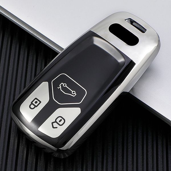For Audi A4L,Q5L,RS43 button TPU protective key case,please choose the color