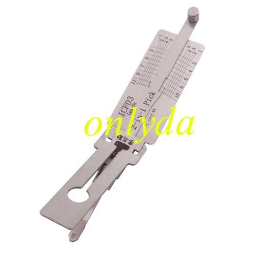 For ICF03 2 in 1 lockpick and decoder genuine