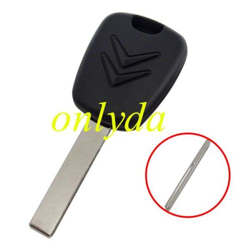 For Citroen transponder key with 7936 chip, with HU83 blade