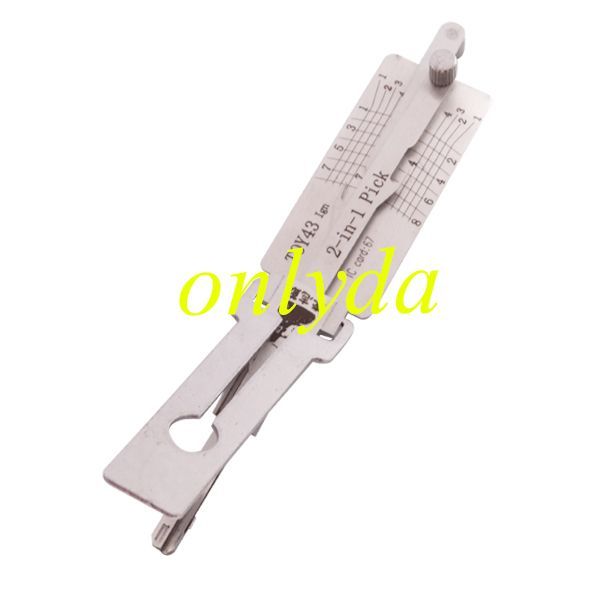 TOY43 2 in 1 decoder and lockpick only for ignition lockTOY43 2 in 1 decoder and lockpick only for ignition lock