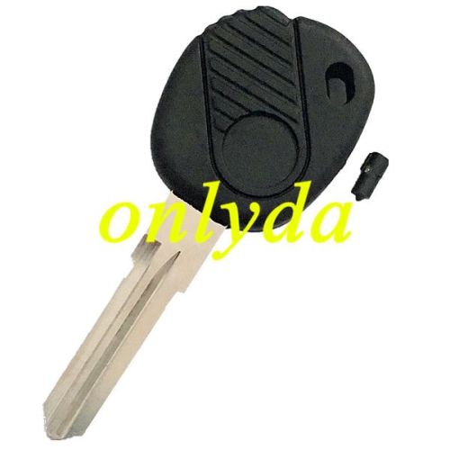 For VW transponder key blank with right blade with badge