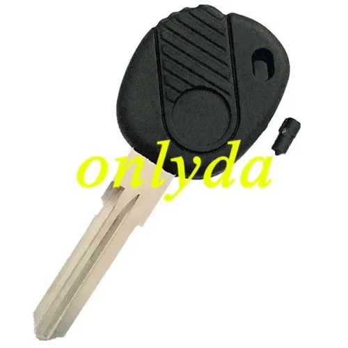 For VW transponder key blank with right blade with badge