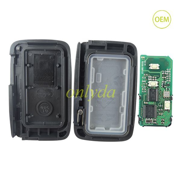 For OEM smart Toyota 3 button remote key with 314.3mhz ,PCB board number 3370#